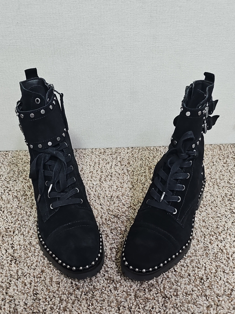 SAM EDELMAN JENNIFER STUDDED BOOTS BFPM-06-185